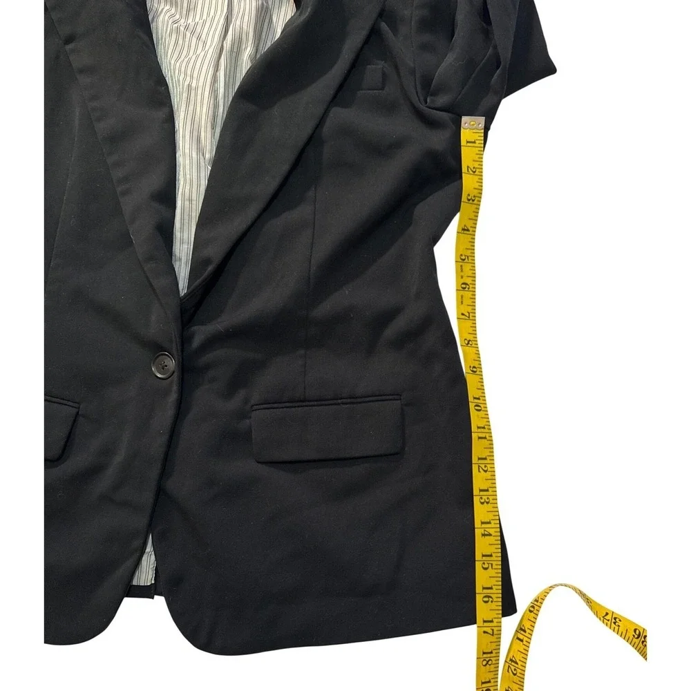 A New Day Women's Black Blazer‎ Jacket Size 16 Lined